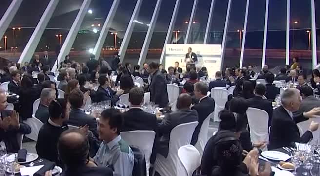 Asistentes al acto inaugural del Global China Business Meeting de 2011 en Valencia